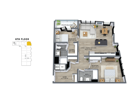 1744 N Western Ave Studio-3 Beds Apartment for Rent - Photo Gallery 75